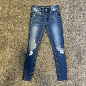 AMERICAN EAGLE 360 NEXT LEVEL STRETCH JEGGING SIZE 2